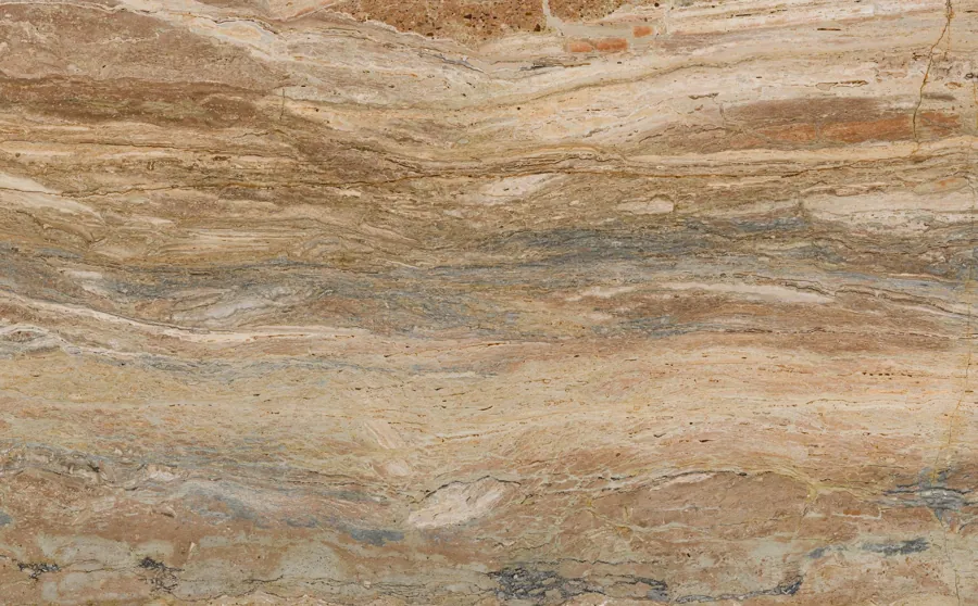 Rainbow Travertine Polished slab code 4456 — Iranian natural stone, Veltora Stone Oman