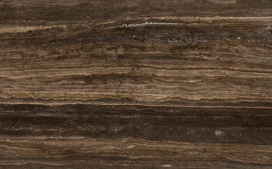 Titanium Travertine Leather slab code 4448 — Iranian natural stone, Veltora Stone Oman